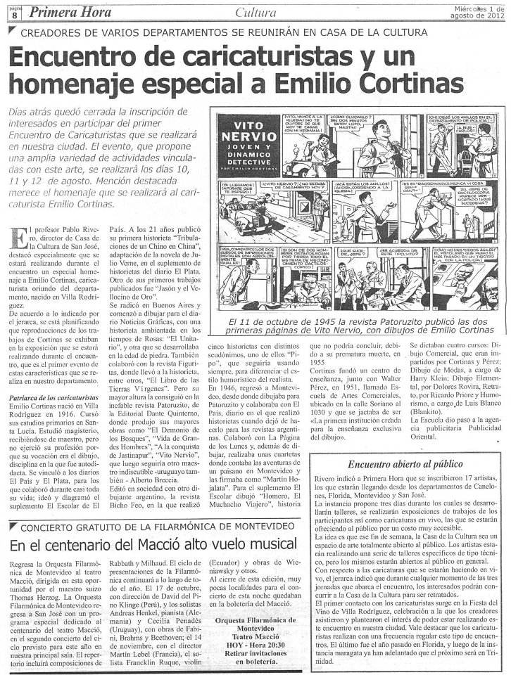 ILUSTRAZO. Dibujantes unidos y punto Encuentro de Caricaturistas en