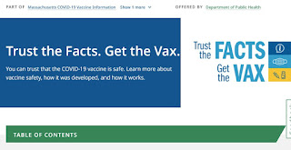 Mass. Public Health: Trust the Facts!   Get the Vax!