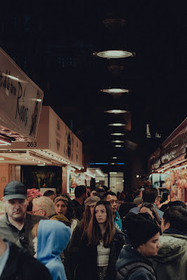 Mercado de La Boqueria, La Rambla, Barcelona, Spain