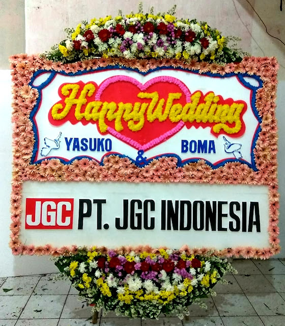 Toko Bunga Papan Wedding di Jakarta