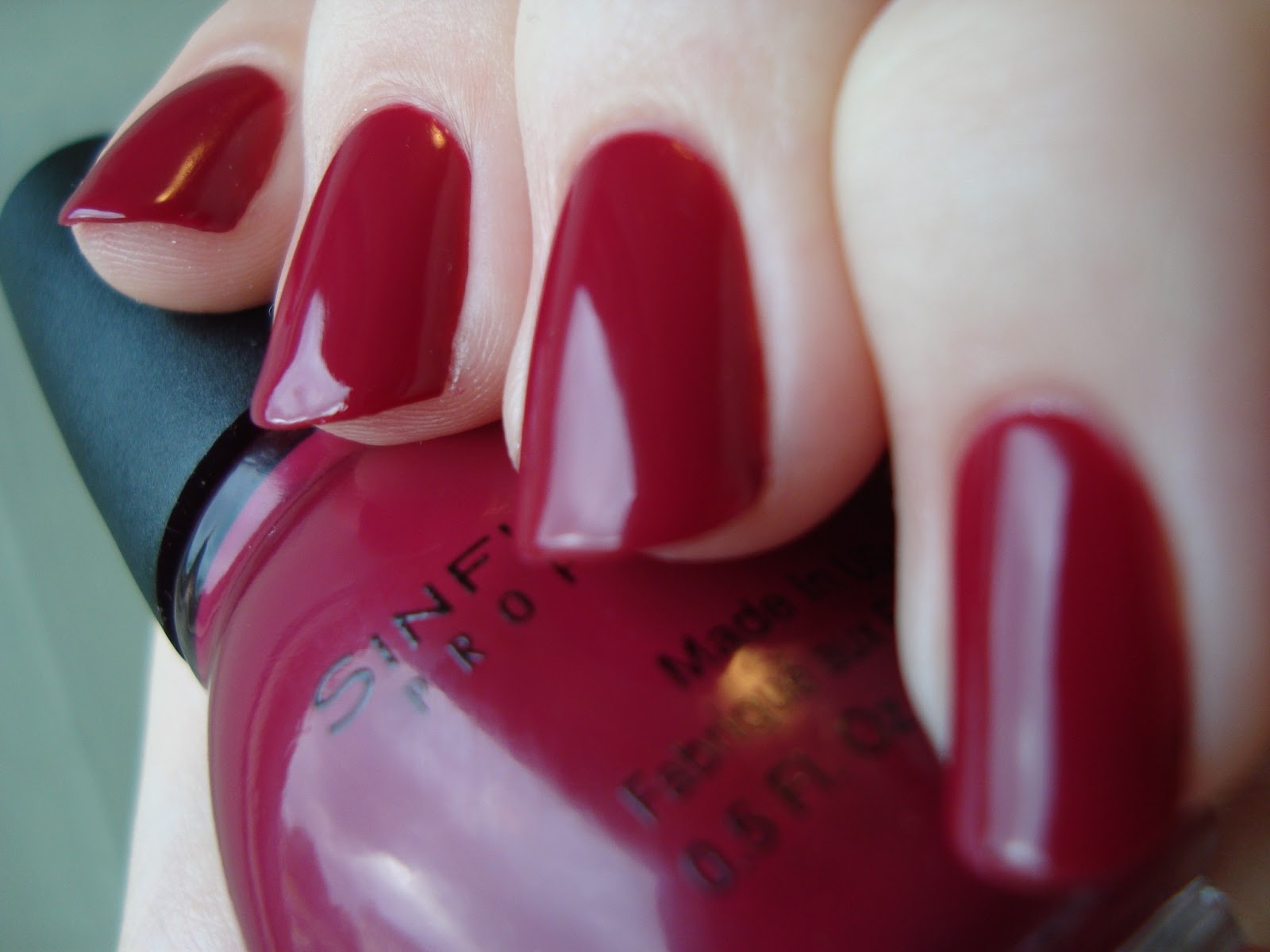 6. Sinful Colors Aubergine Professional Nail Polish - wide 6