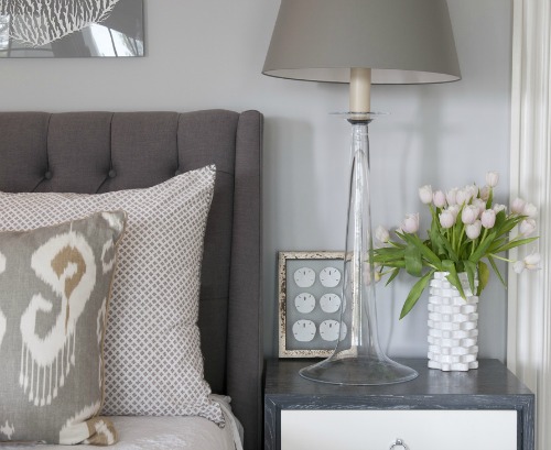 Gray and White Bedroom Decor