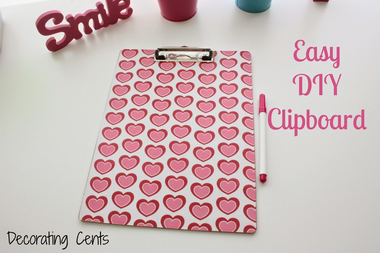 Easy DIY Clipboard