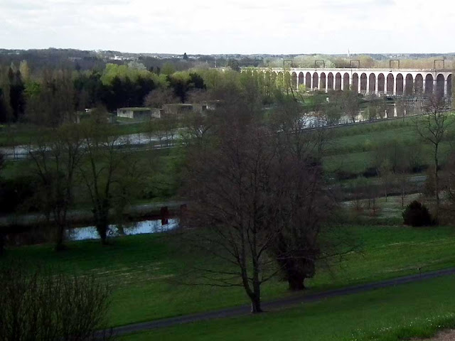 View from the terrace of the Chateau of Candé, Indre et Loire, France. Photo by Loire Valley Time Travel.