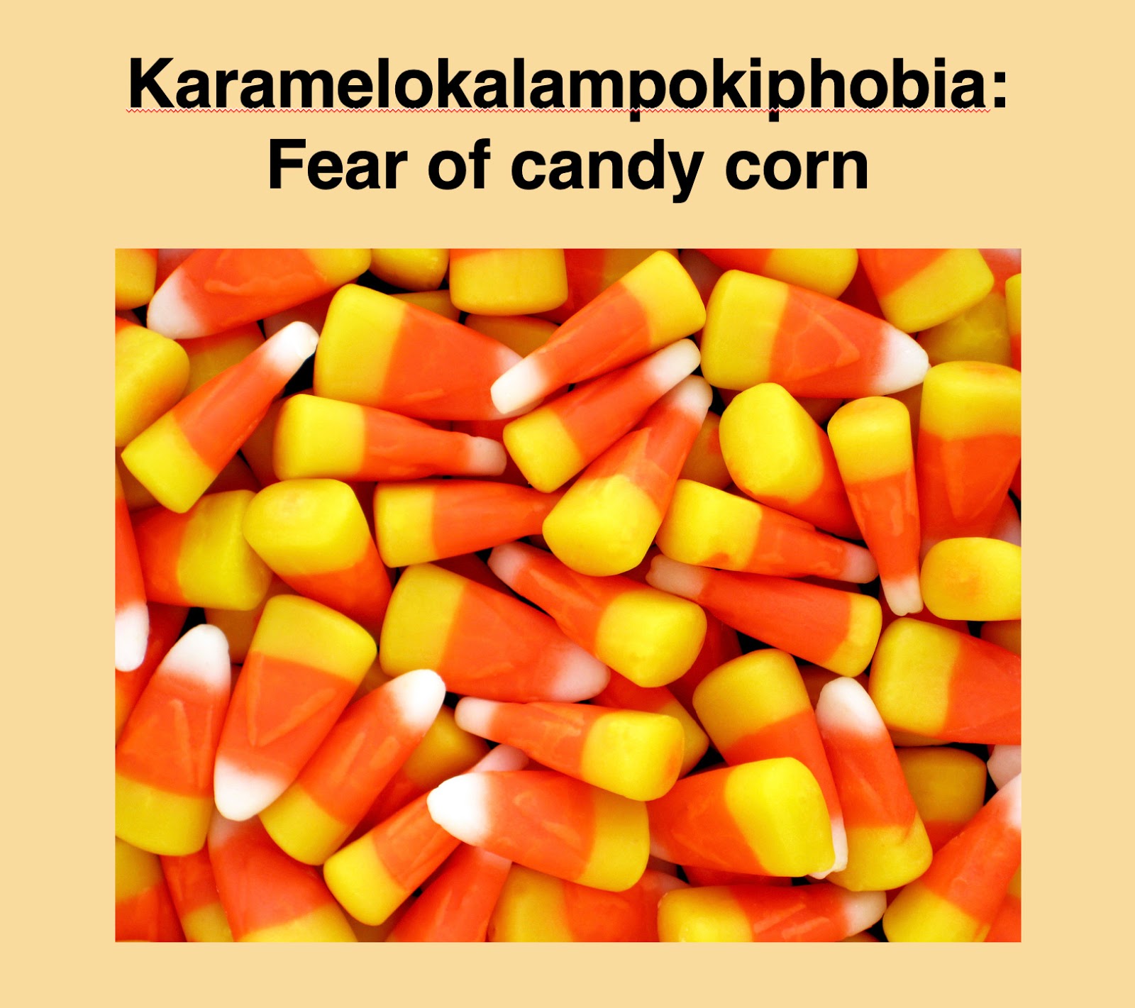 Caramelaphobia, Phobia Wiki