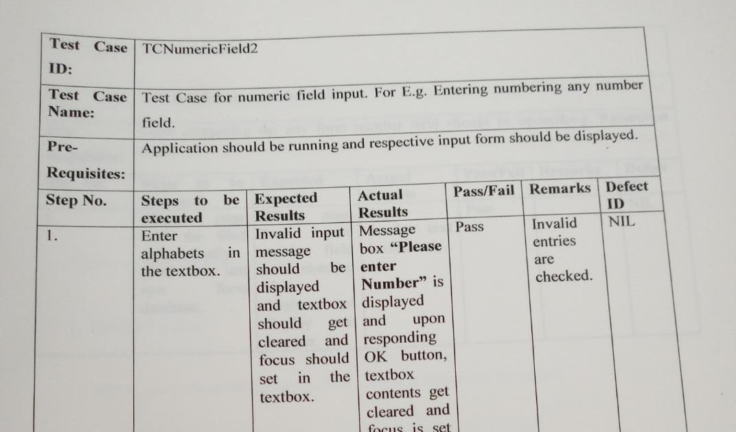 Test Case 2 ~ BCA Programming Notes