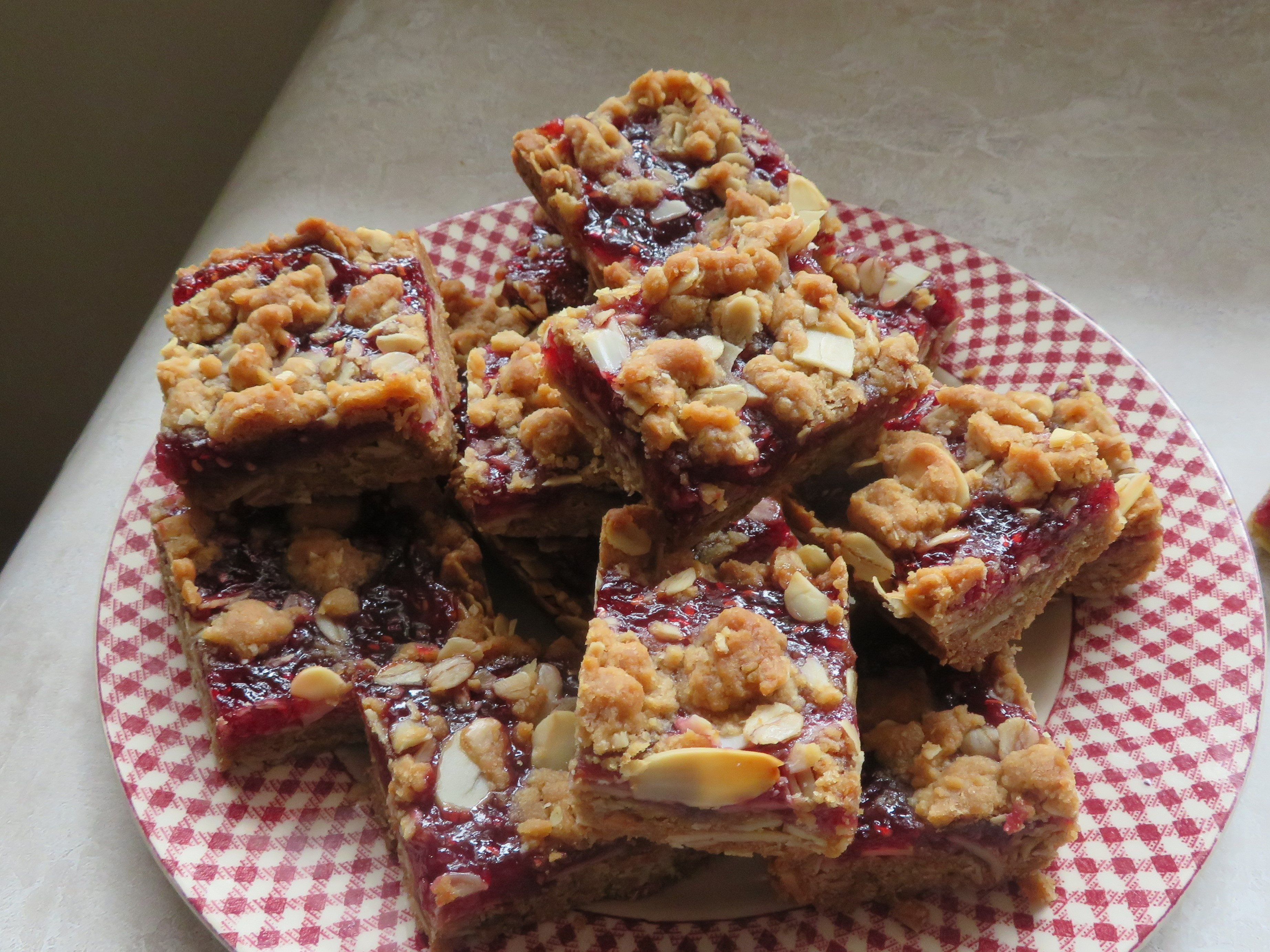 Raspberry Jam Bars The English Kitchen