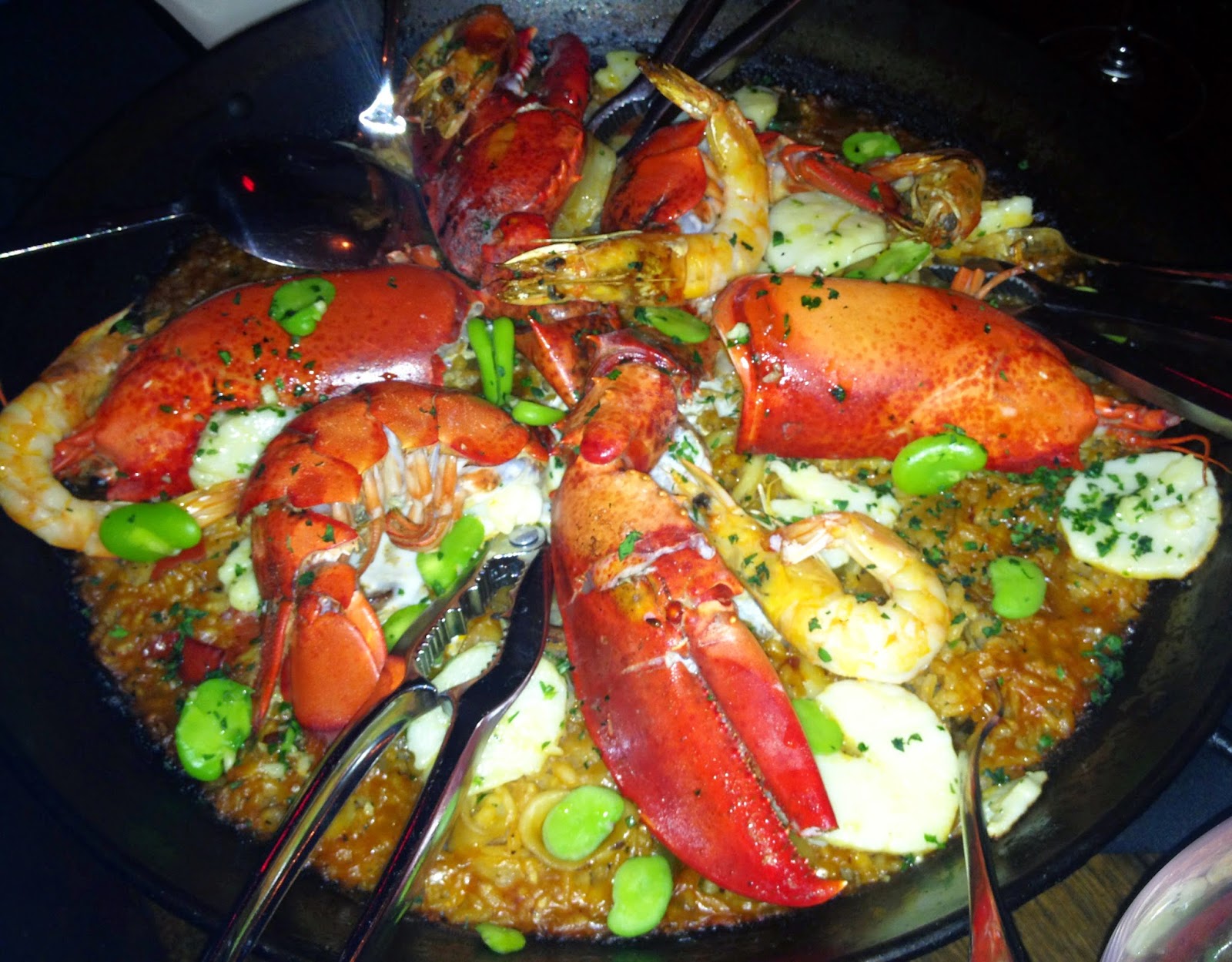 TastefullyDelicious! Socarrat Paella Bar Paella done to perfection!