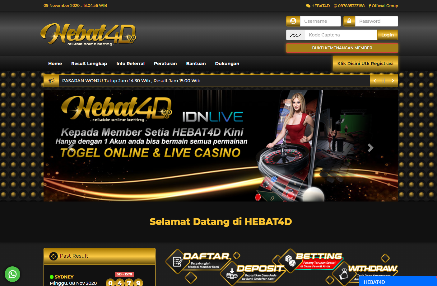 Info Bandar Togel Online BANDAR TOGEL TERPERCAYA 2021 HEBAT4D