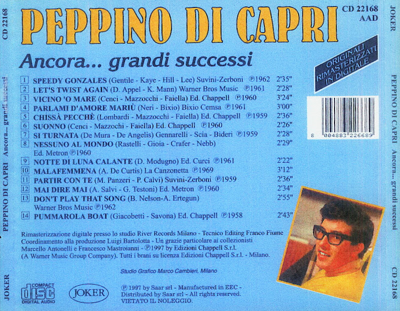 My music new Peppino di Capri