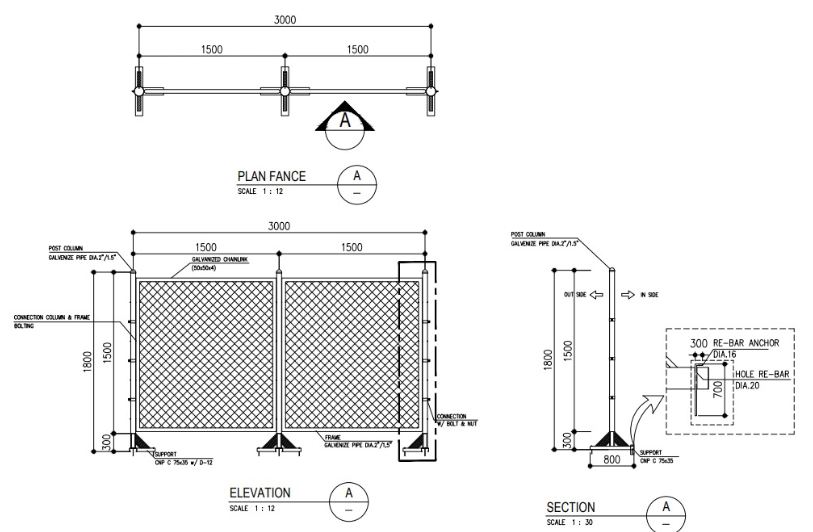 Contoh Desain Pintu Pagar brc