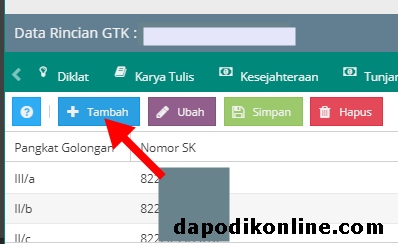 Klik Tambah