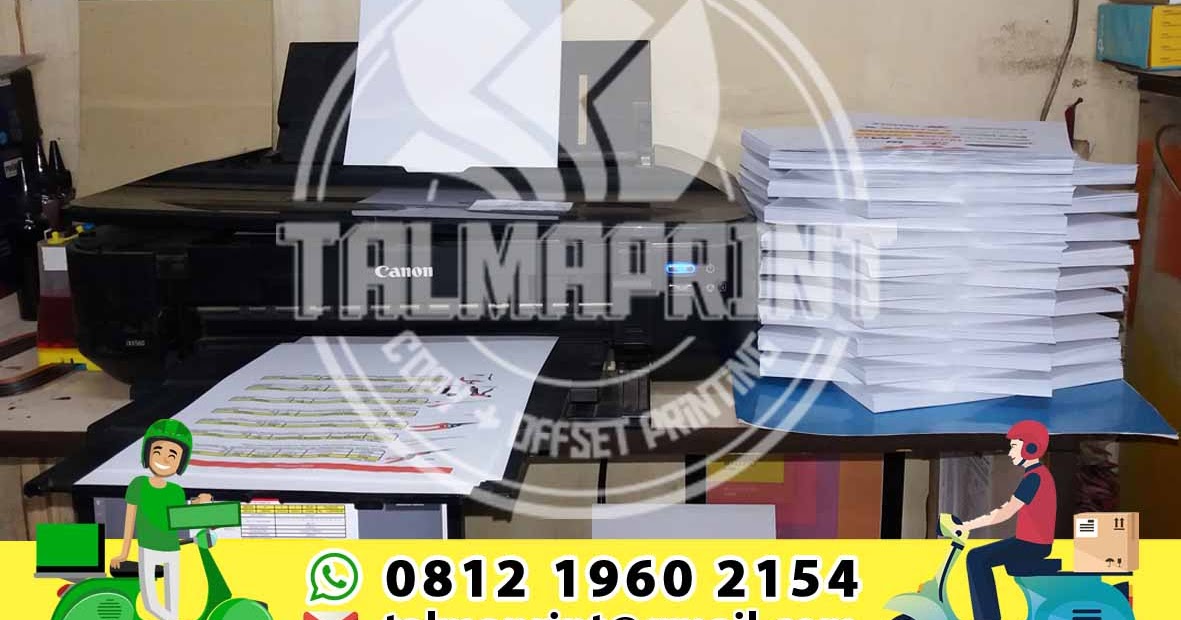 Jasa Print 24 Jam di Jakarta Bisa Ditunggu dan Melayani Pesanan Online - TALMAPRINT