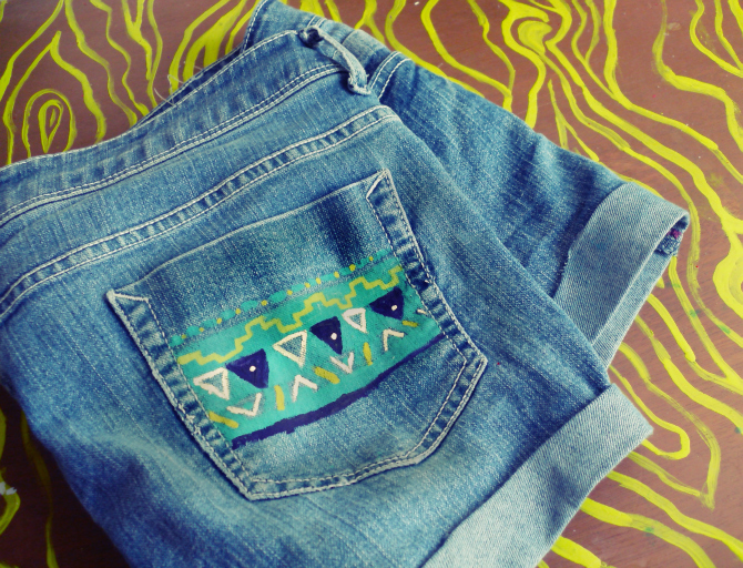 Eloquent Sticks and Stones: DIY // Pendleton Inspired Shorts