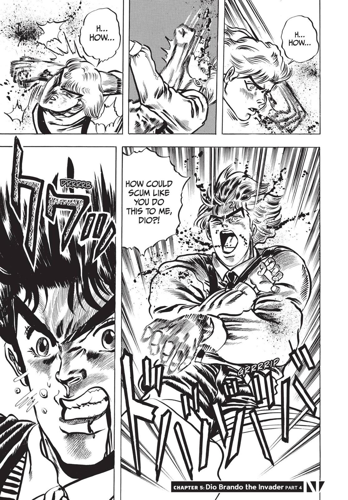 Jojo S Bizarre Adventure Part 1 Phantom Blood Chapter 5 Jojo S Bizarre Adventure Manga Online