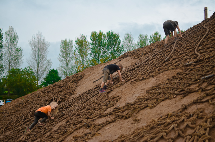 The Bear Trail, family assault course, Cullompton Devon