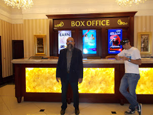At the main "Ticket Booking Counter" of "Gold Reef  Casino and Hotel".