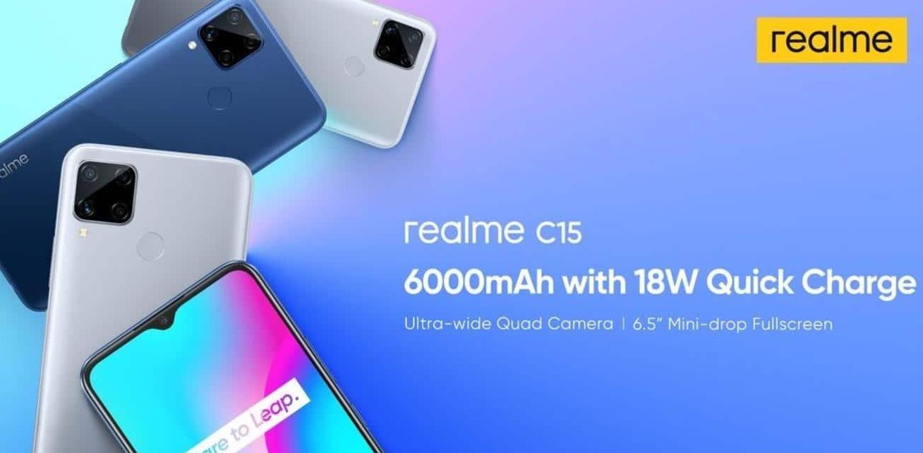 realme c15 cara kunci lock 4g lte