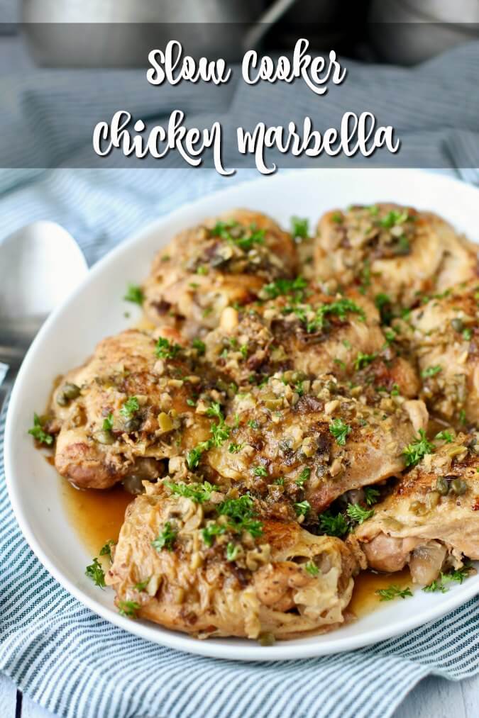 Slow Cooker Chicken Marbella Karen's Kitchen Stories