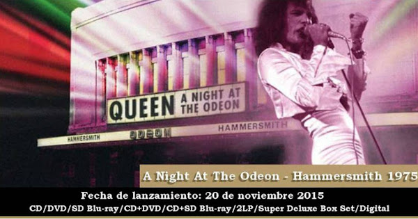 "QUEEN A NIGHT AT THE ODEON - HAMMERSMITH ODEON 1975"