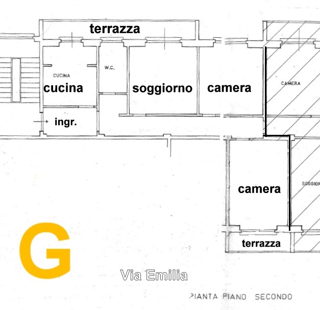 APPARTAMENTO 4 VANI IN AFFITTO A VIA EMILIA - GROSSETO Grosseto Invest Immobiliare