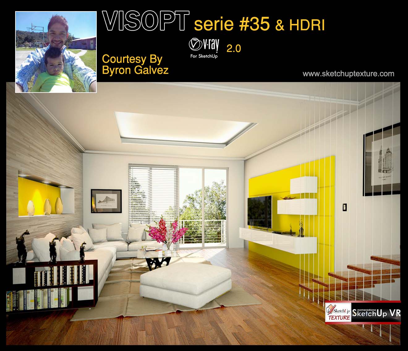 vray 2.0 visopt serie interior and exterior  #35 & Hdri by Byron Galvez