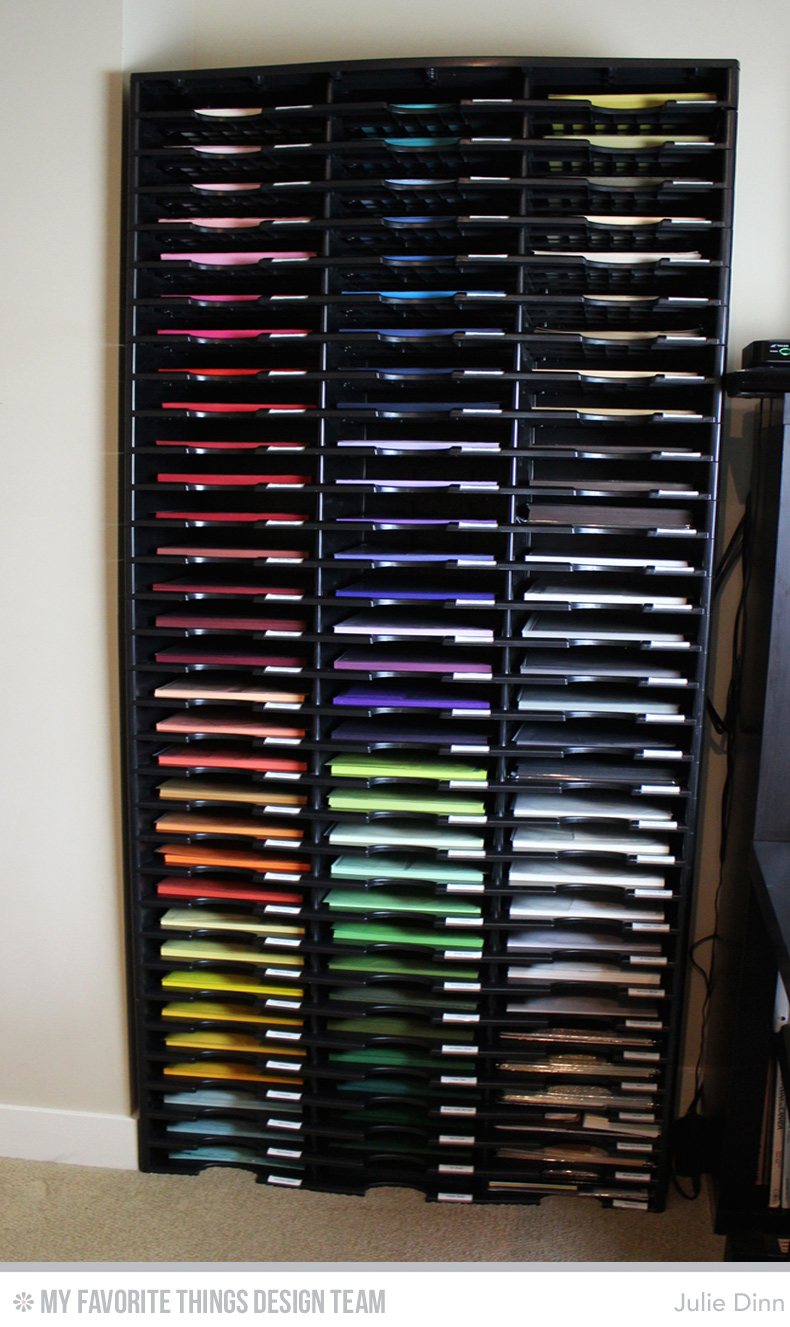 Kreative Jewels Card Stock and Patterned Paper Storage