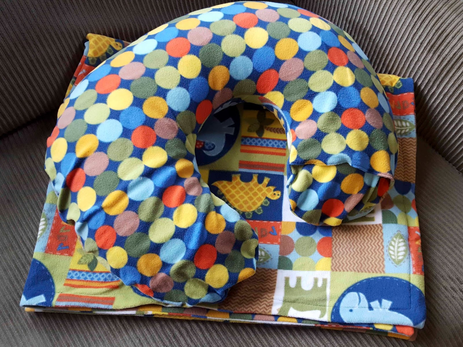 ChemKnits Reverse Engineering a Fleece Boppy Cover