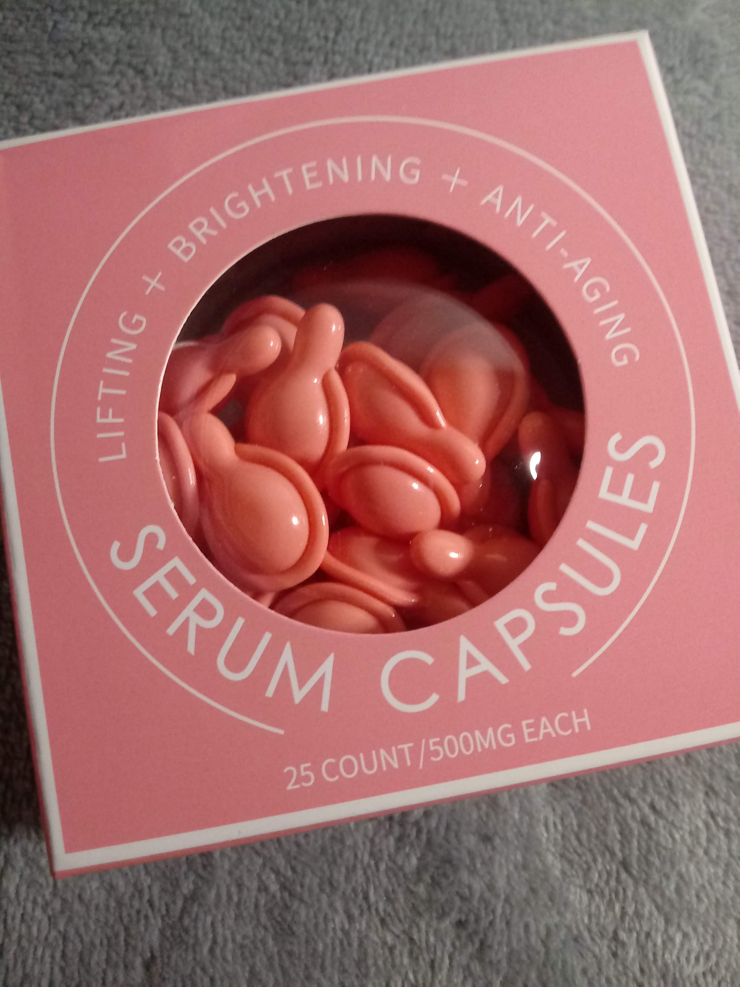 ANAIRUI Face Serum Capsule Face Oil Collagen & Glycolic Acid Serum Exfoliate Anti Aging