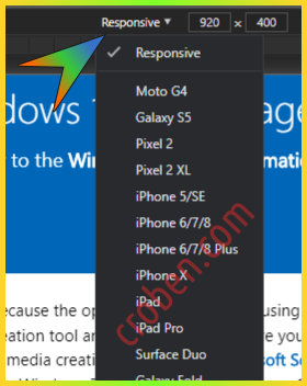 Croben.com Download Windows 10 ISO Step Option