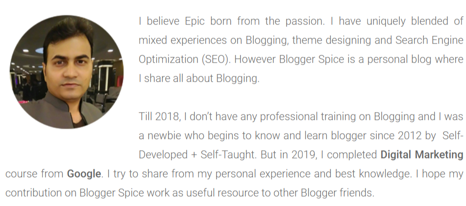 Give Brief Information with Personal BIO Give Brief Information with Personal BIO
