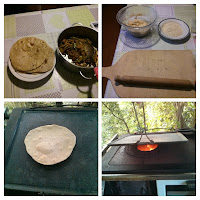 Indian cooking in Montepulciano