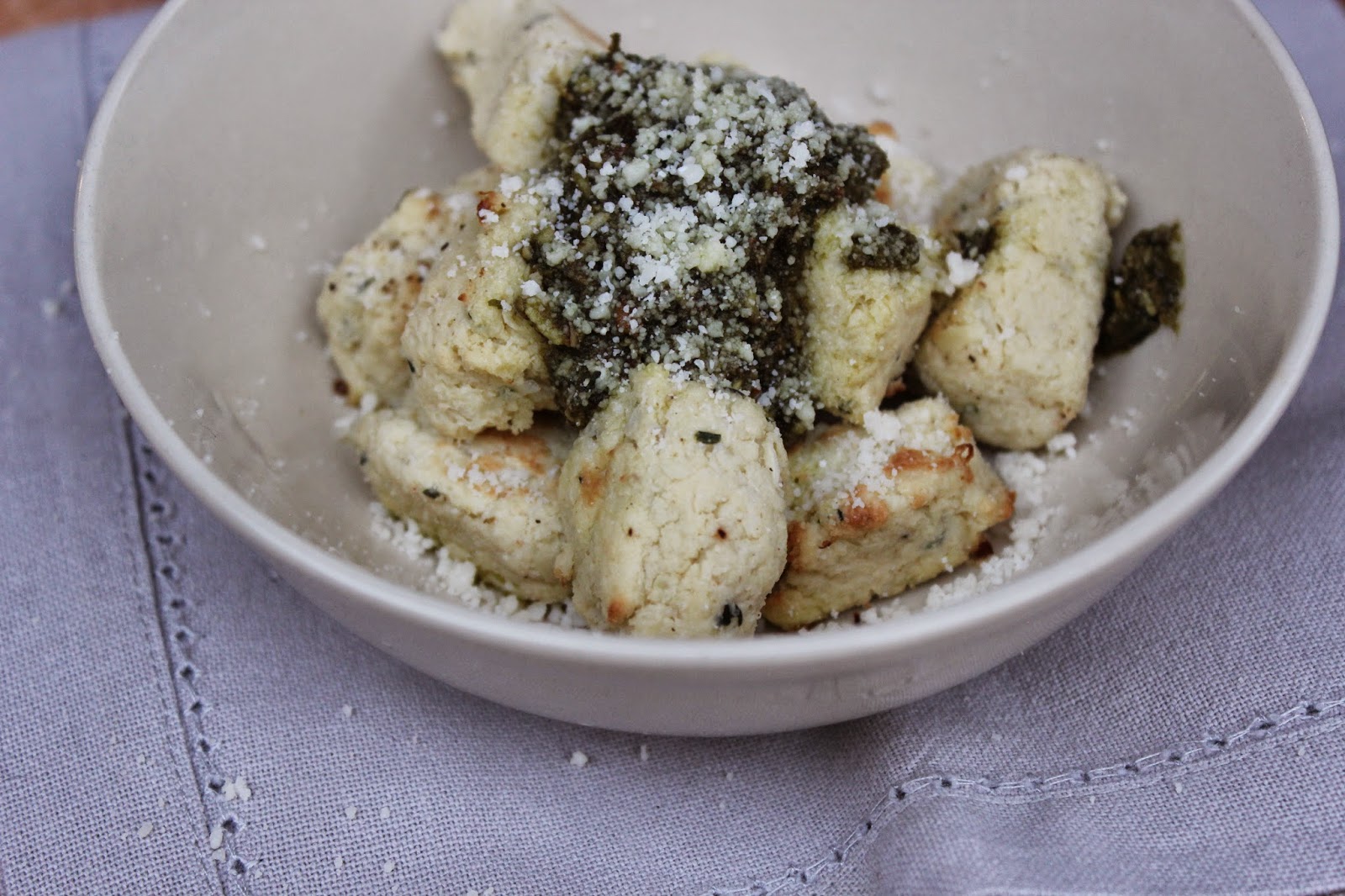 Paleo Cauliflower Gnocchis