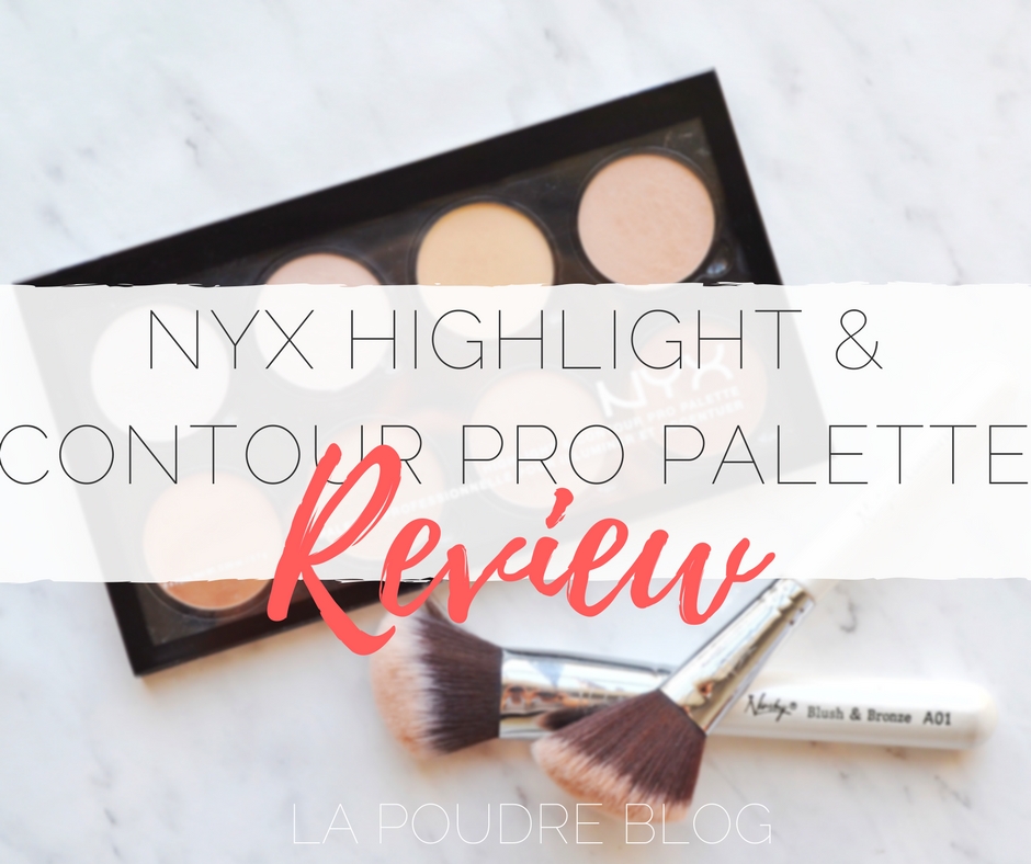 NYX HIGHLIGHT & CONTOUR PRO PALETTE Review + Before and After Photos
