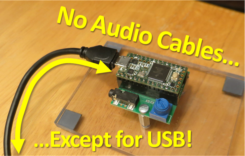 Open Audio Teensy Audio over USB