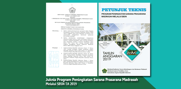 Juknis Program Peningkatan Sarana Prasarana Madrasah Melalui