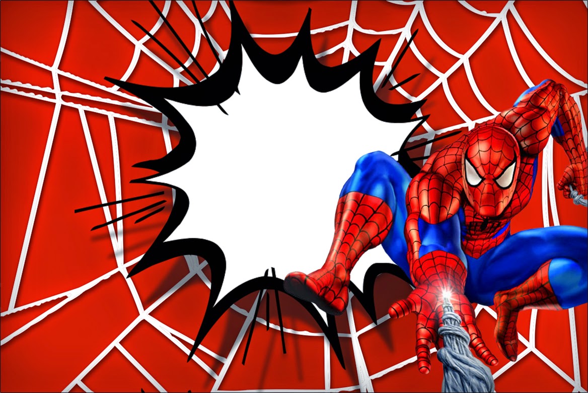 Spiderman Invitationes Para Imprimir Gratis Ideas Y Material Gratis 
