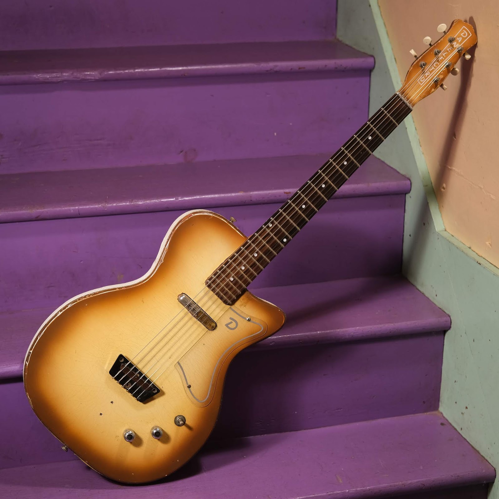 1956 Danelectro U1 Semihollow Electric Guitar