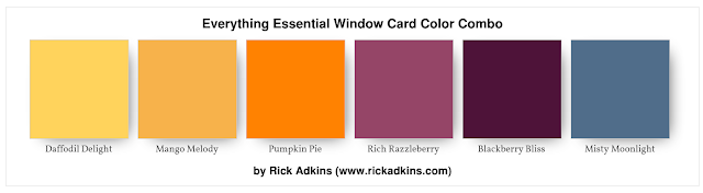 Everything Essential Halloween Window Card ~ Rick Adkins