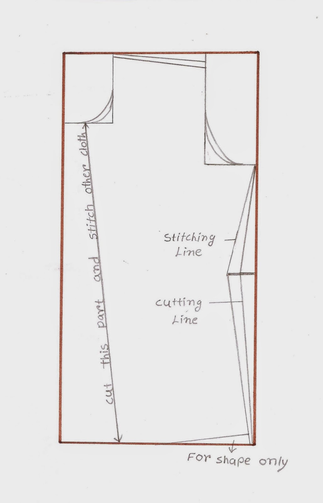 Easy2Stitch How to stitch a Simple Two colour Top
