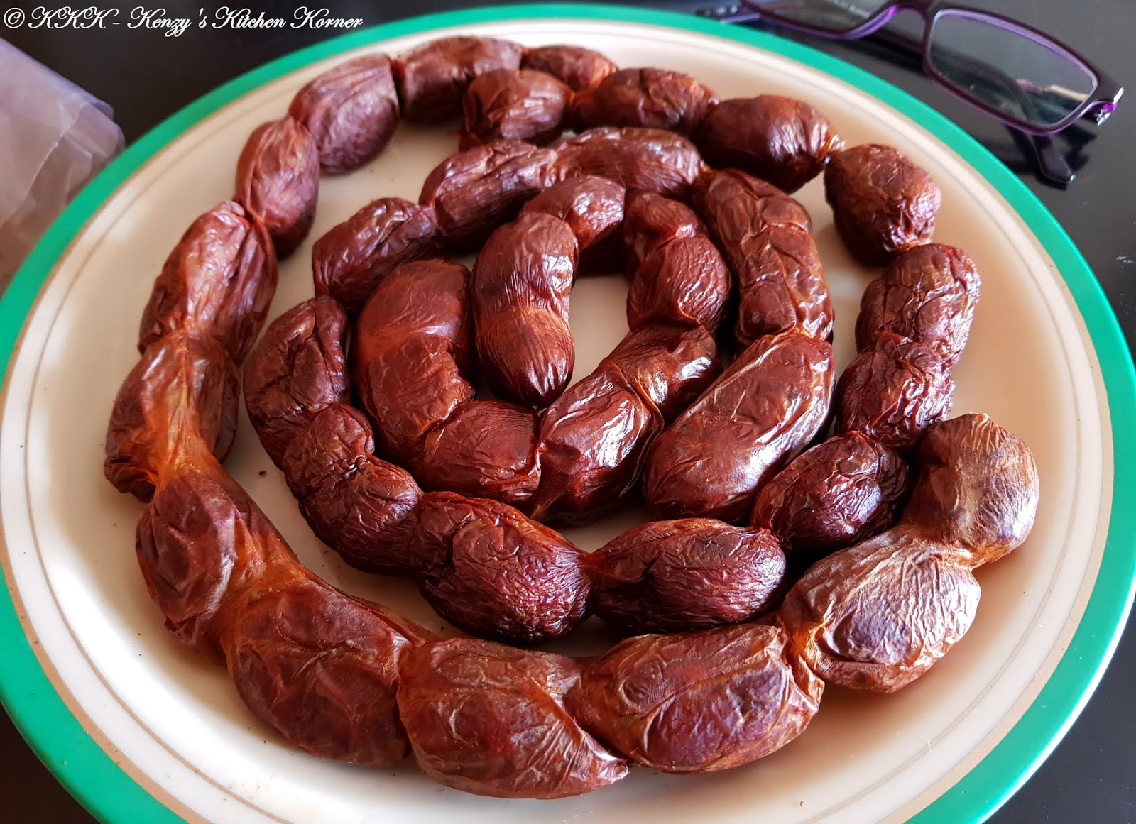 Kenzy's Kitchen Korner... Chorizo Goan Sausages