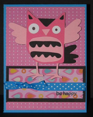 Pause Dream Enjoy: Be Happy - Wearing PINK Usually Helps :) (Owl Series