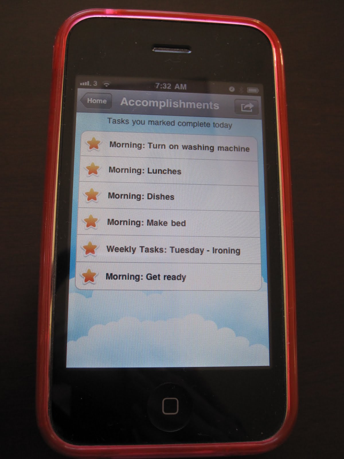 Cassadiva Home Routines App For IPhone