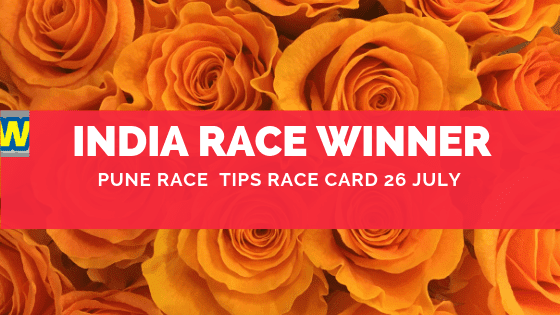 Pune Race Card 26th July, free indian horse racing tips, Trackeagle, racingpulse