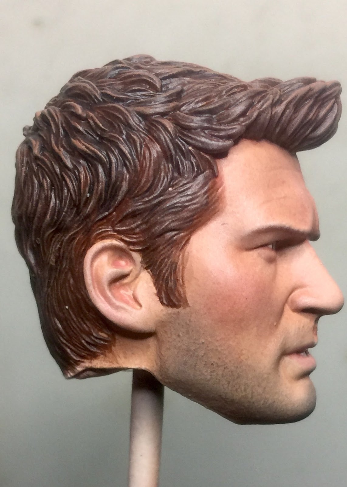 MARTIN HILLIER DIGITAL SCULPTURE AND ART 1/6 SCALE ACTION FIGURE