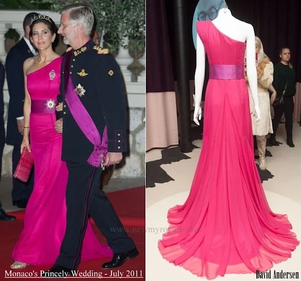 Crown Princess Mary wore David Andersen gown