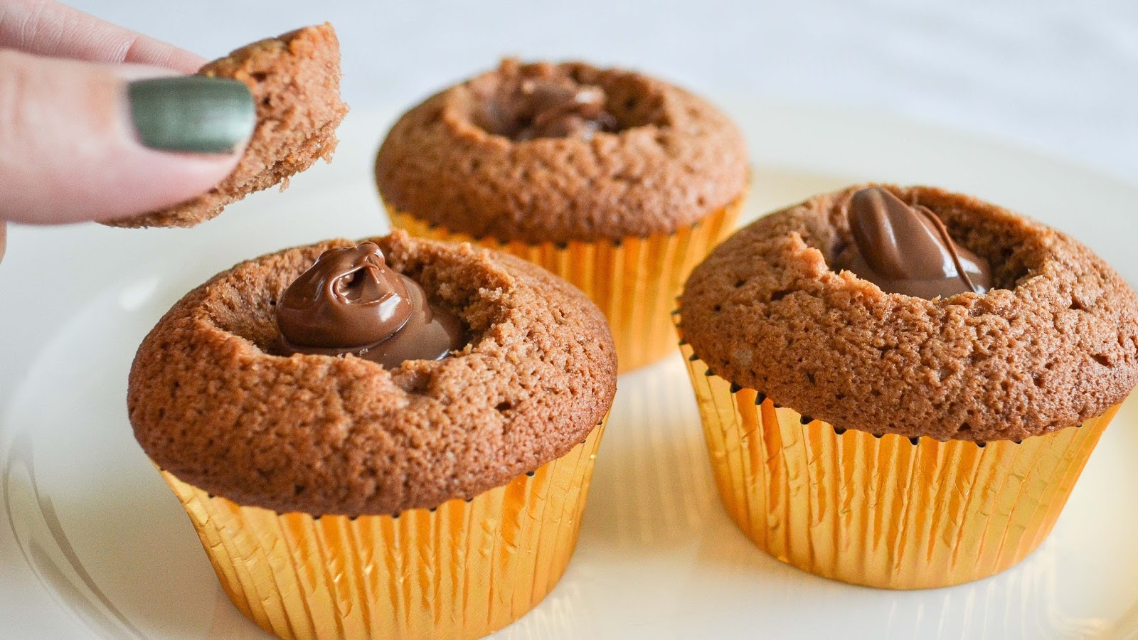 Cupcakes de Nutella