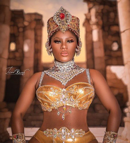 Destiny Etiko stuns in royalty styled outfits as she celebrates 31st  birthday (Photos)