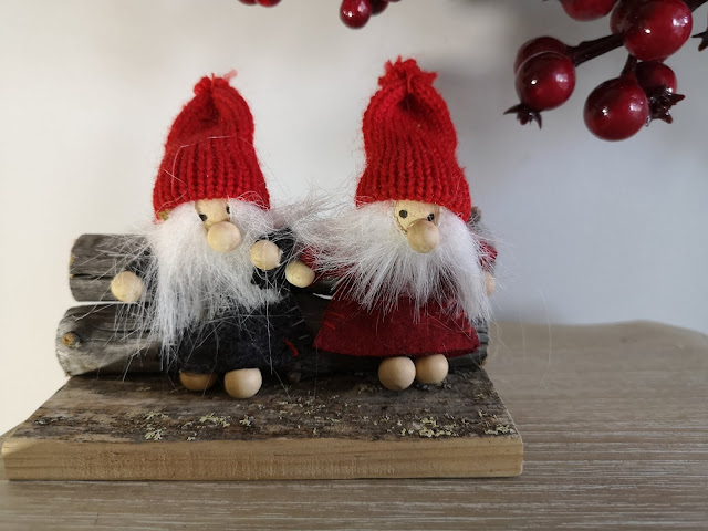 Adorno gnomos Navidad