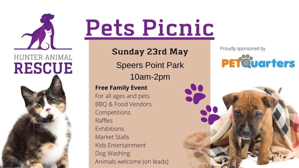Hunter Animal Rescue Pets Picnic 2021 May 23 Australian Dog Lover